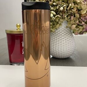 Wawa Copper Stainless Steel Travel Tumbler with Black Lid